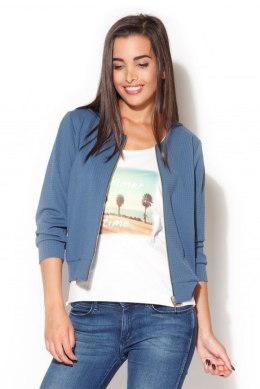 Żakiet K169 - Odcienie niebieskiego