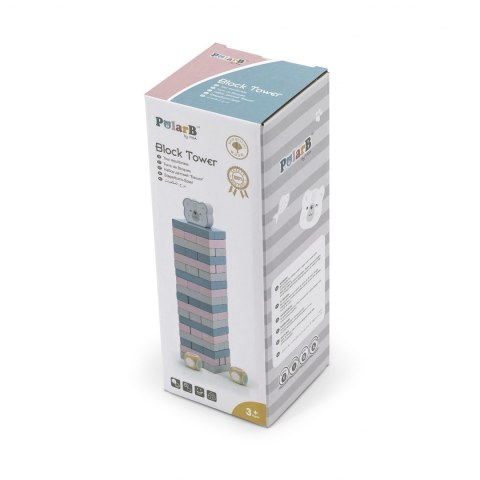 Viga 44011 PolarB Układanka wieża z Misiem