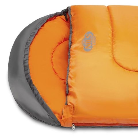 NC2008 SZARO-POMARAŃCZOWY ŚPIWÓR ROZM. L NILS CAMP