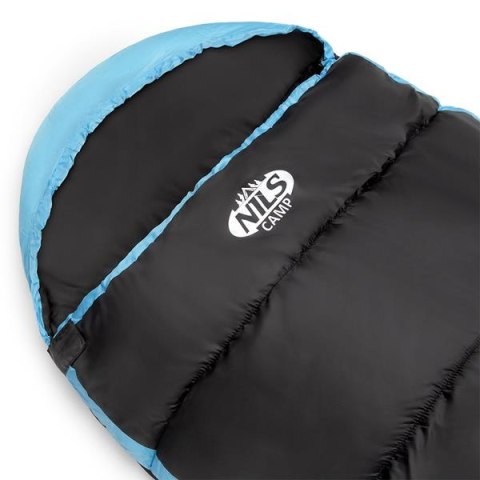 NC2012 CZARNO-NIEBIESKI ŚPIWÓR NILS CAMP