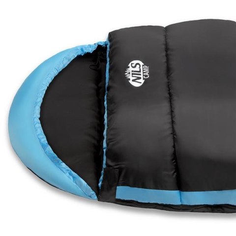 NC2012 CZARNO-NIEBIESKI ŚPIWÓR NILS CAMP