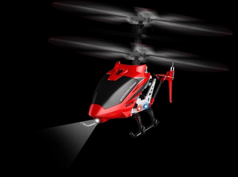 Helikopter zdalnie sterowany na pilota RC SYMA S107H 2.4GHz RTF czerwony