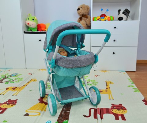 Milly Mally Wózek dla lalek Alice Prestige Mint