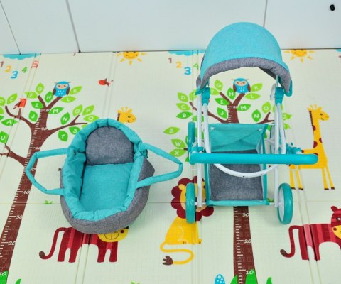 Milly Mally Wózek dla lalek Alice Prestige Mint