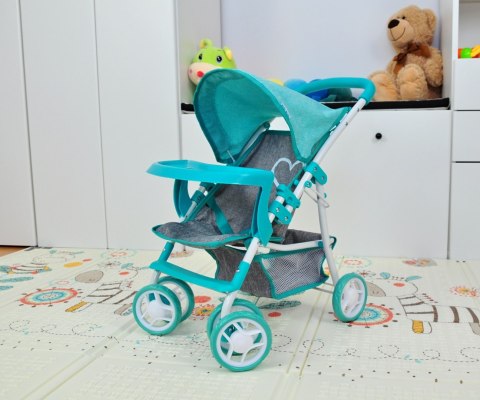 Milly Mally Wózek dla lalek Kate Prestige Mint