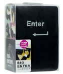 Poduszka antystresowa klawisz Enter XL na biurko do uderzania USB