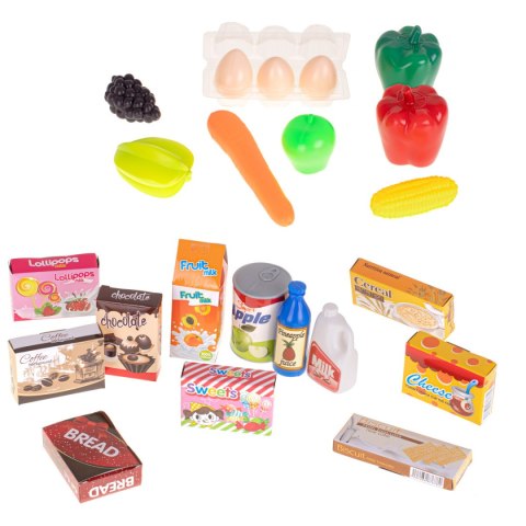 Sklep dla dzieci supermarket stragan wózek na zakupy akcesoria