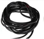 Osłona krawędzi drzwi samochodu uszczelka odbojnik profil zabezpieczenie do auta rantu 5m czarny