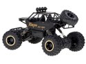 Samochód zdalnie sterowany na pilota RC Rock Crawler 1:12 4WD METAL czarny
