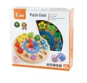 VIGA 59235VG EDUKACYJNY ZEGAR -SORTER KSZTAŁTÓW (0913, Viga)