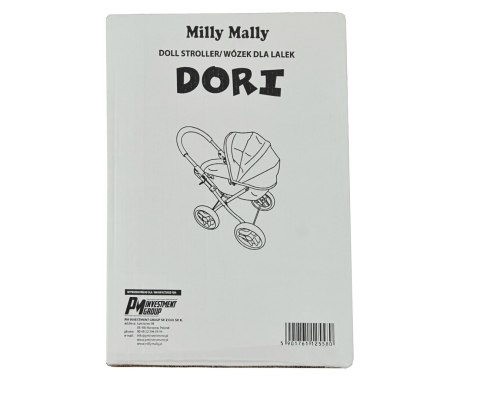 Milly Mally Wózek dla lalek Dori Prestige Mint