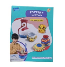 Glina rzeźbiarska masa do modelowania zapas do koła garncarskiego 1200g