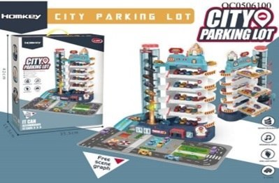 Parking garaż 5 poziomów elektryczna winda mata 8 aut