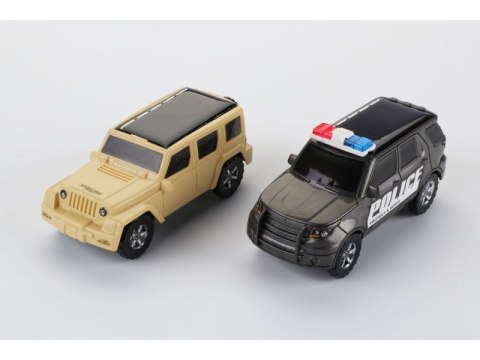 Zabawka Solarna Samochód - Auto Radiowóz Policja - zestaw do samodzielnego złożenia