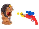 Głodny lew strzelanie do celu gra zręcznościowa zestaw pistolet i kulki