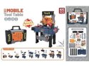 Warsztat zestaw majsterkowicza stolik + narzędzia 65el.