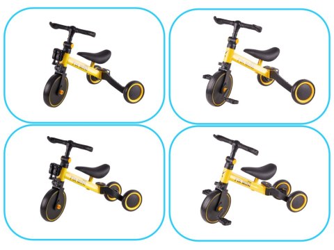 Rowerek biegowy Trike Fix Mini rower wielofunkcyjny 3w1 żółty
