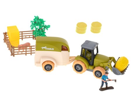Farma traktor maszyny rolnicze ciągnik do skręcania zwierzęta wkrętarka