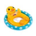 Kółko do pływania dla niemowląt koło pontonik dla dzieci dmuchany z siedziskiem pingwin max 23kg 3-4lata INTEX 59570