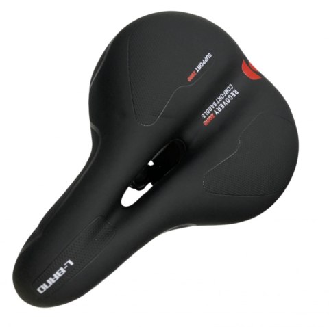 Siodełko rowerowe RALLEX sportowe wygodne pianka elastyczna lampka LED