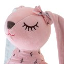 Maskotka pluszowa królik różowy 52cm