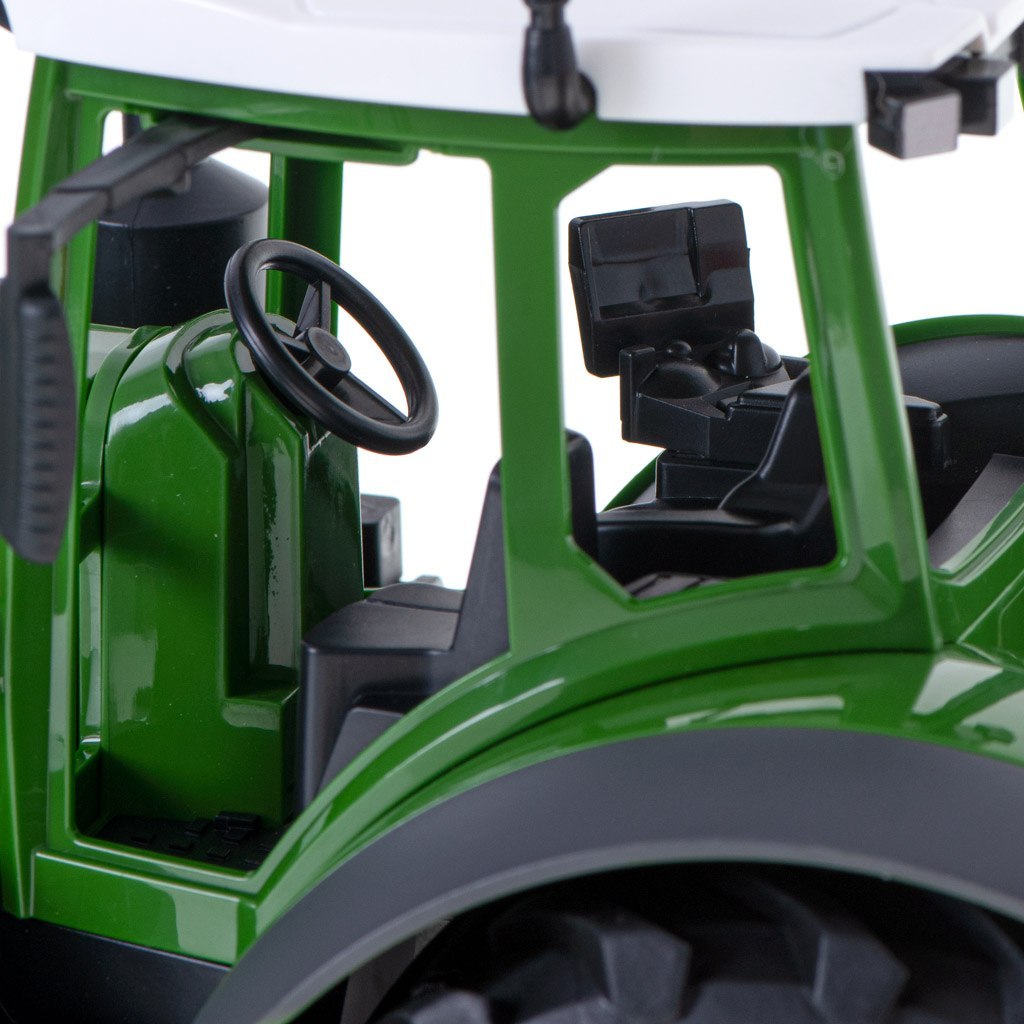 Traktor RC 2.4G 4CH z przyczepą 1:16 klakson