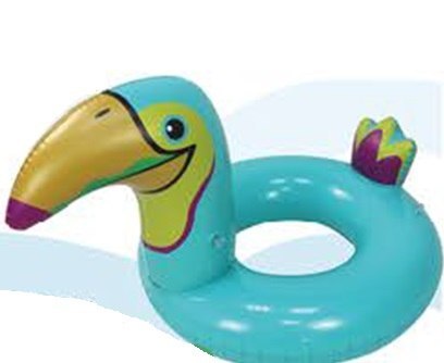 Kółko do pływania koło dmuchane tukan 70cm max 40kg
