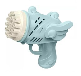 Pistolet do baniek mydlanych bańki mydlane ze skrzydłami niebieski
