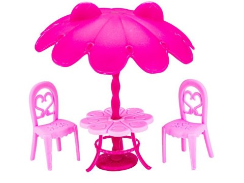 RÓŻOWY Zestaw Małego Ogrodnika UPRAWA Nawilżacz do roślin, Domek Dla Lalek, Stolik, Doniczka Na Rośliny