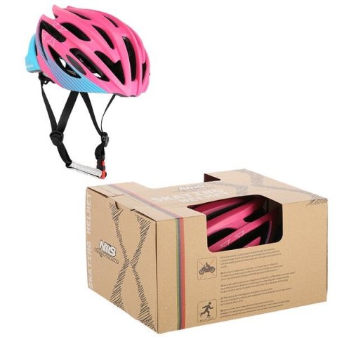 MTW24 FIOLETOWO-NIEBIESKI ROZM. L (57-61 cm) KASK NILS EXTREME