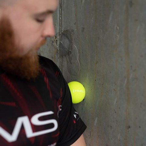 BLC01 GREEN LACROSSE POJEDYNCZA PIŁKA DO MASAŻU HMS