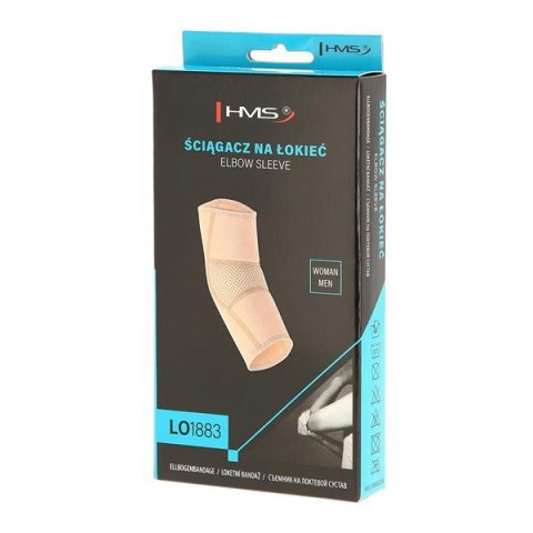 LO1883 ŚCIĄGACZ NA ŁOKIEĆ BEŻOWY ROZM.S HMS