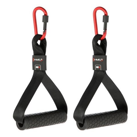 UWC91 JEDNORĘCZNE UCHWYTY DO WYCIĄGU I BRAMY 2 SZTUKI OGUMOWANE HMS