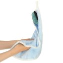 Ręcznik ręczniczek do rąk dla dzieci do przedszkola 30x30cm niebieski dinozaur