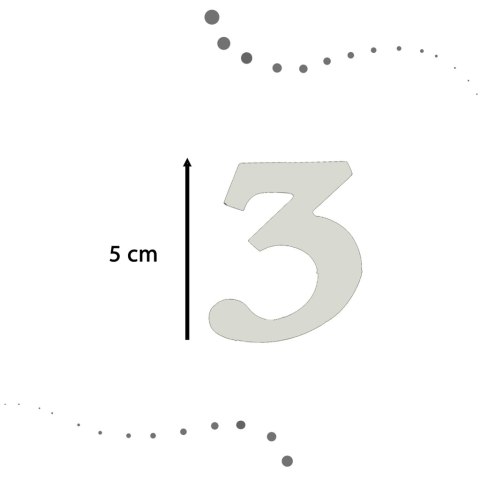 Zegar ścienny naklejany DIY regulowany nowoczesny srebrny 12 godzin