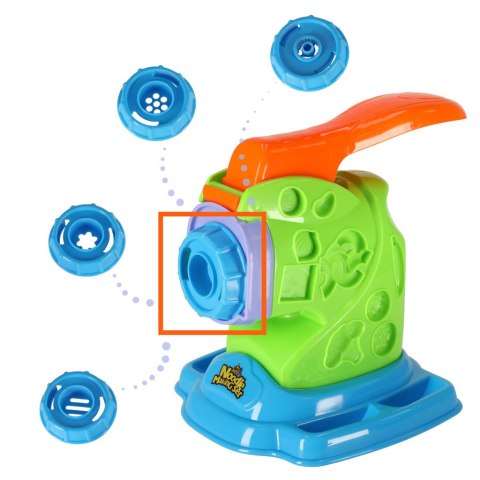 Ciastolina plastelina makaron maszynka makaronowa ciasto masa plastyczna z akcesoriami