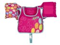 Kamizelka piankowa z rękawkami do pływania kapok dla dzieci 3-6 lat 19-30 kg BESTWAY 32174 różowa