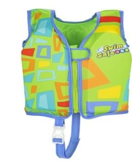 Kamizelka piankowa do pływania kapok dla dzieci BESTWAY 32176 11-19 kg zielona