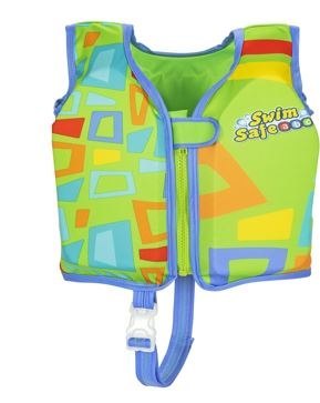 Kamizelka piankowa do pływania kapok dla dzieci BESTWAY 32176 11-19 kg zielona