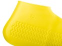 Nakładki przeciwdeszczowe na buty ochraniacze nieprzemakalne przeciwdeszczowe kalosze S żółte roz. 26-34