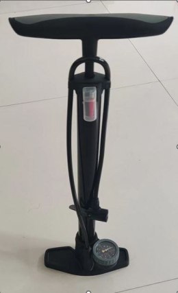 Pompka rowerowa RALLEX podłogowa nożna uniwersalna z manometrem 11bar