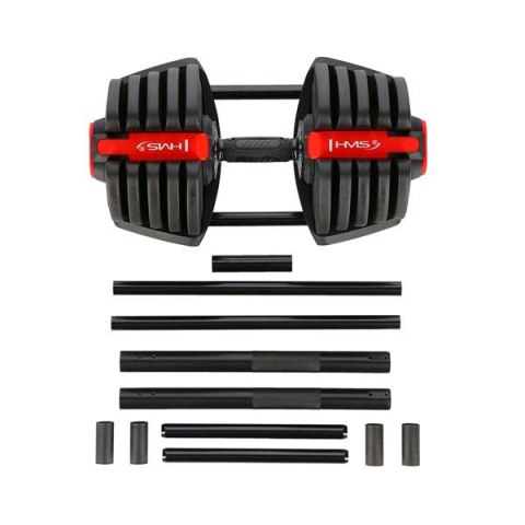 SGR40 PRO SET 2W1 ZESTAW REGULOWANYCH SZTANGIELEK 43,5 KG HMS SGR40 PRO SET 2W1 ZESTAW REGULOWANYCH SZTANGIELEK 43,5 KG HMS