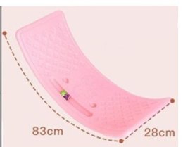 Deska do balansowania bujak dla dzieci 67x29 cm antypoślizgowa różowa