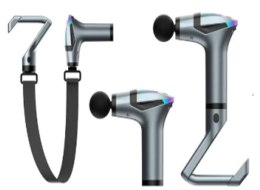 Pistolet do masażu masażer do pleców ciała 12 prędkości