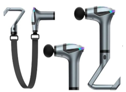 Pistolet do masażu masażer do pleców ciała 12 prędkości