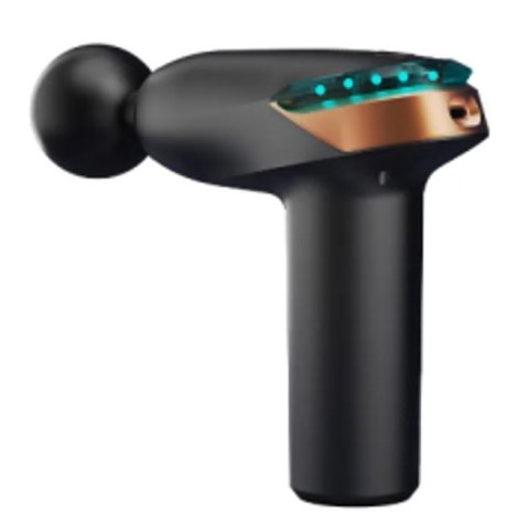Pistolet do masażu masażer do pleców ciała mini LED 6w1