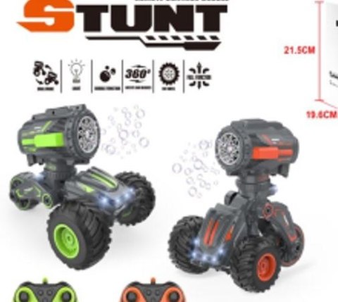 Samochód RC Stunt puszcza bańki mydlane bańkowóz do baniek mydlanych na pilota