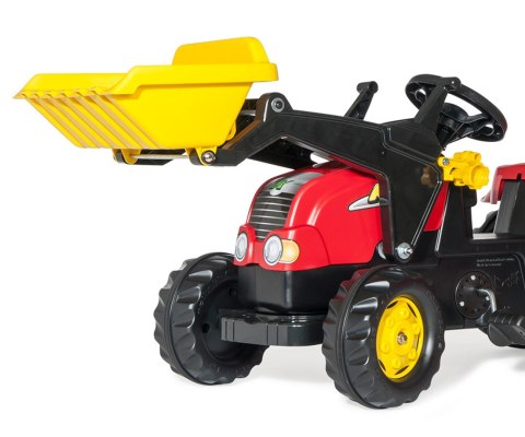 Rolly Toys 023127 Traktor Rolly Kid z łyżka i przyczepa Czerwony Rolly Toys 023127 Traktor Rolly Kid z łyżka i przyczepa Czerwony