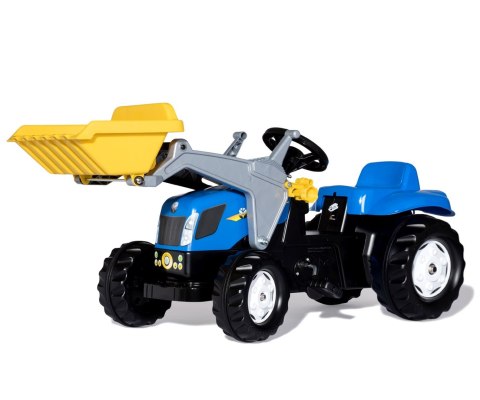Rolly Toys 023929 Traktor Rolly Kid New Holland Agriculture z łyżka i przyczepą Rolly Toys 023929 Traktor Rolly Kid New Holland Agriculture z łyżka i przyczepą