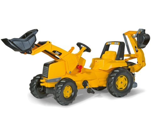 Rolly Toys 813001 Traktor Rolly Junior Cat z łyżką i przyczepą